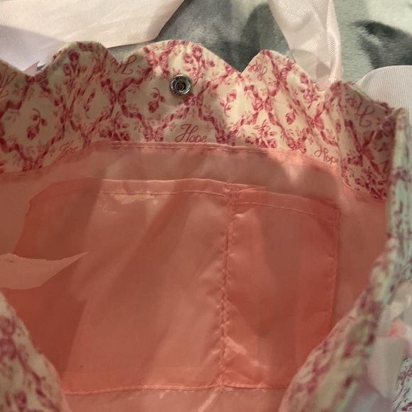 Longaberger Small tote. Breast Cancer Hope - Picture 2 of 3